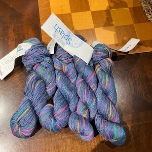 Berroco Splash Yarn Lot (4 hasps)